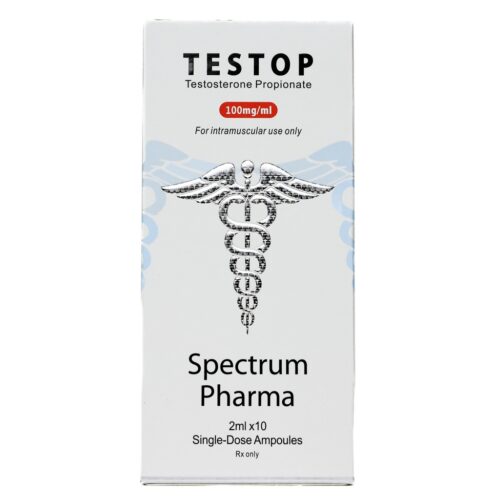 TESTOP -Testosterone Propionate -100 MG/ML -10 X 2 ML AMPULE