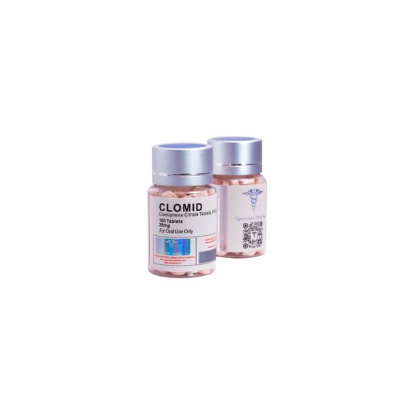 CLOMID -Clomiphene Citrate -25 MG / pill -100 Tablets Bottle
