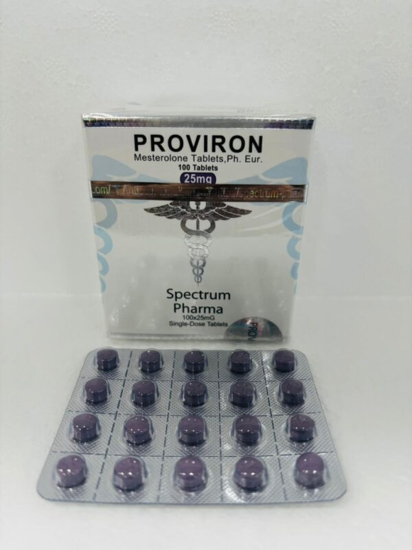 Mesterolone-PROVIRON -25 MG / pill -100 Tablets Blisters Box