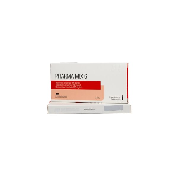 PHARMA MIX 6 500 -MIX OF DR. E. Test E. Tren E -500 MG/ML -10 X 1 ML AMPULE