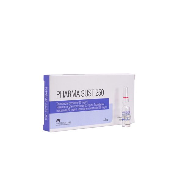 PHARMA SUST 250 -Testosterone Blend -250 MG/ML -10 X 1 ML AMPULE