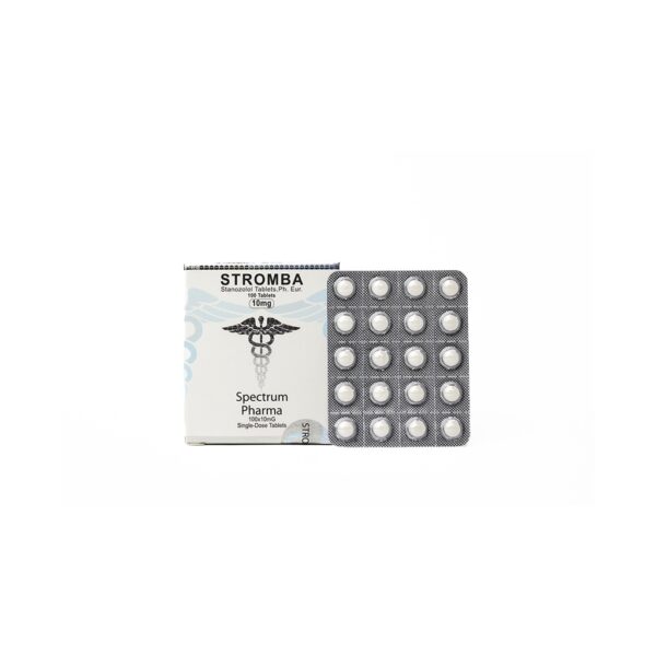 STROMBA -Stanozolol -10 MG / pill -100 Tablets Blisters Box