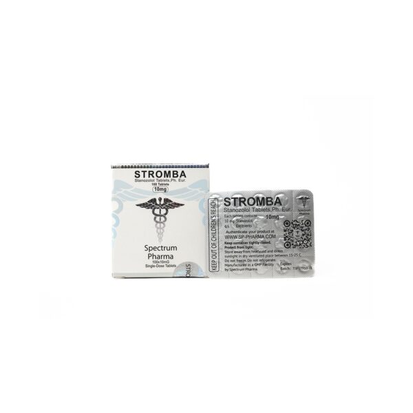 STROMBA -Stanozolol -10 MG / pill -100 Tablets Blisters Box
