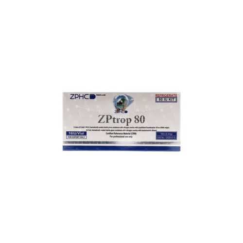ZPTROP 80 IU -Somatropin - 16 IU / VIAL -5 VIALS
