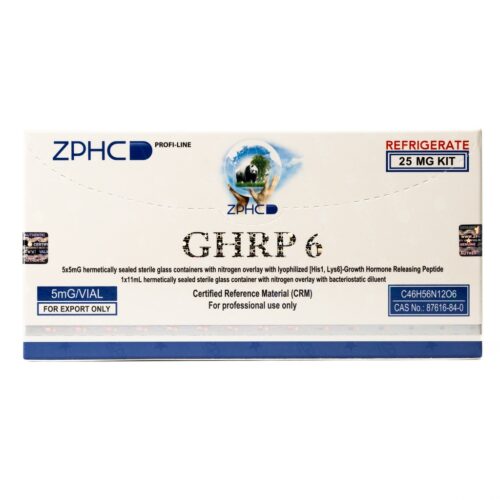 GHRP6 (25MG) -5 MG / VIAL -5 VIALS