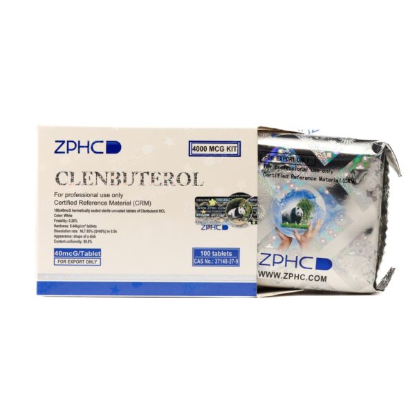 Clenbuterol (3) Clenbuterole -40 MCG / pill -100 Tablets Blisters Box