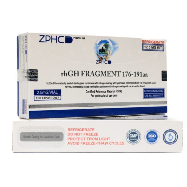 RHGH FRAGMENT 176-191aa (12.5MG) -2.5 MG / VIAL -5 VIALS