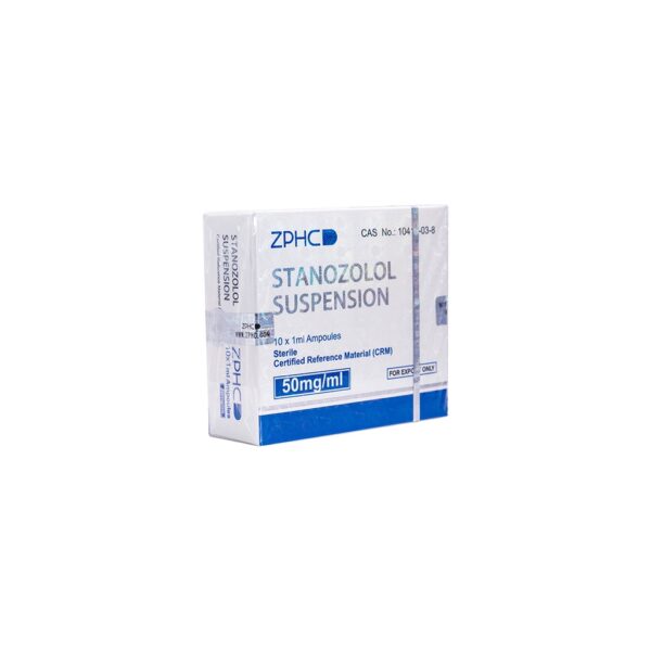 Stanozolol Water suspension (1) Stanozolol Water suspension -50 MG/ML -10 X 1 ML AMPULE