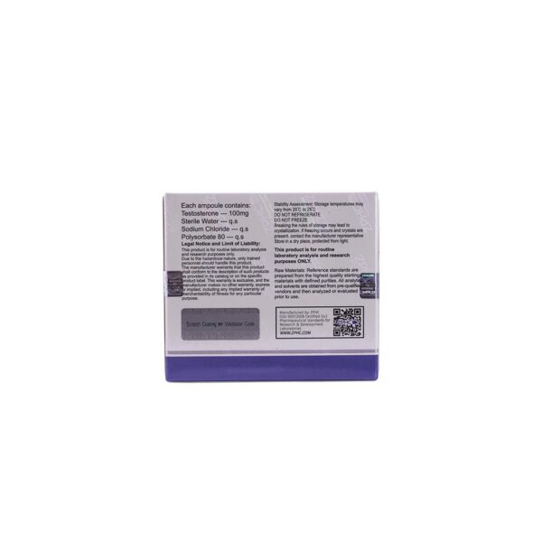 Testosterone Suspension -100 MG/ML -10 X 1 ML AMPULE